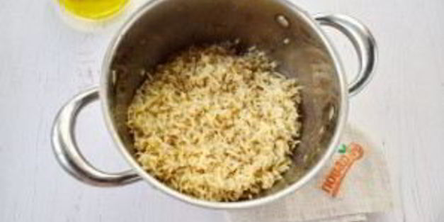 рис с запеченными овощами