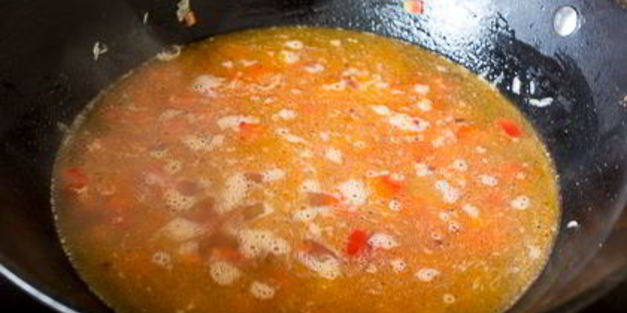 рис со сладким перцем и фасолью