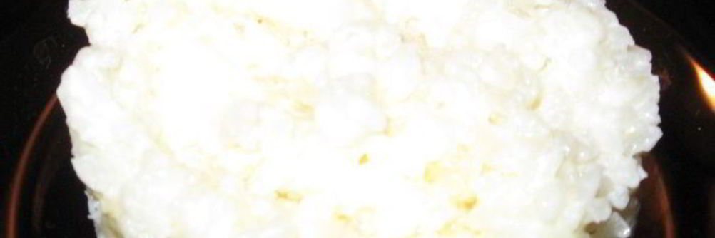 Рис, сваренный в молоке