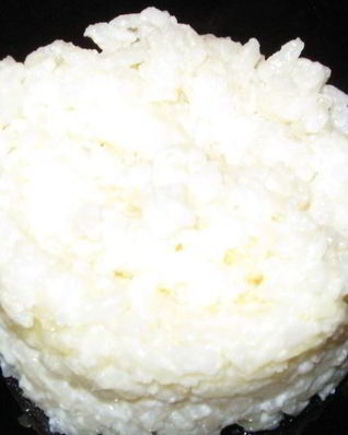 Рис, сваренный в молоке