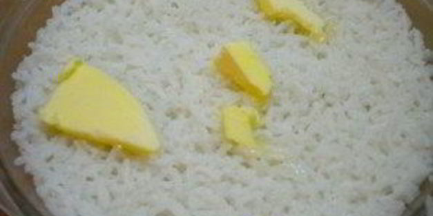 рис в микроволновке