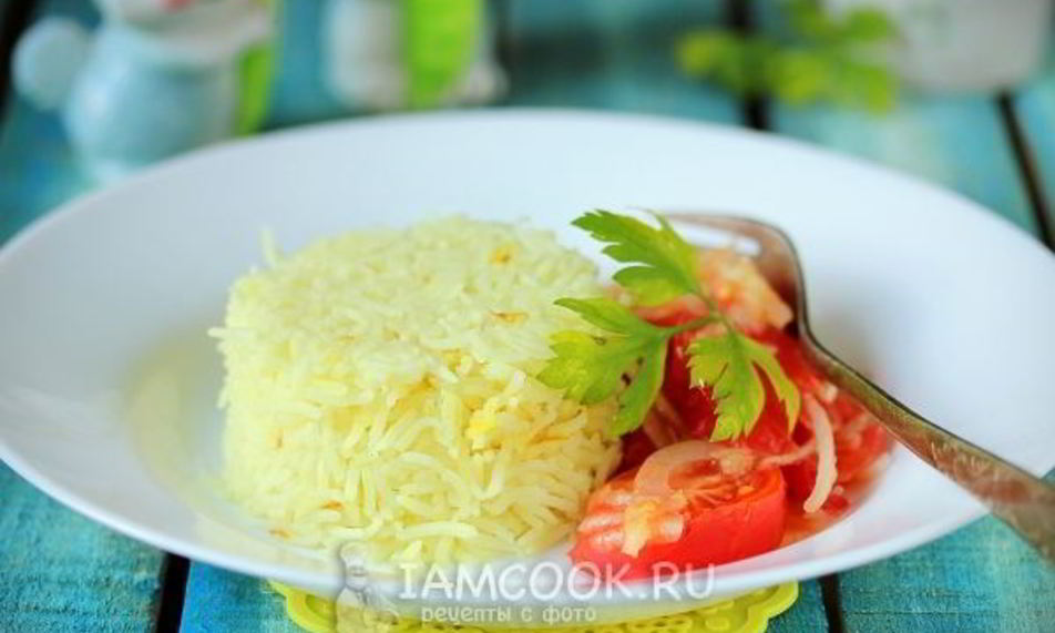 Рецепт шафрановый рис в мультиварке