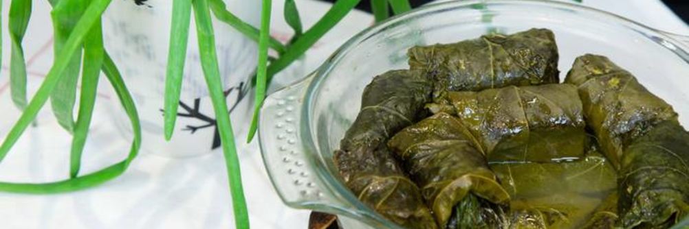 Долма с индейкой и кускусом