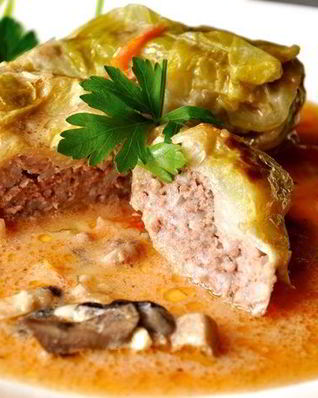 Голубцы из молодой капусты