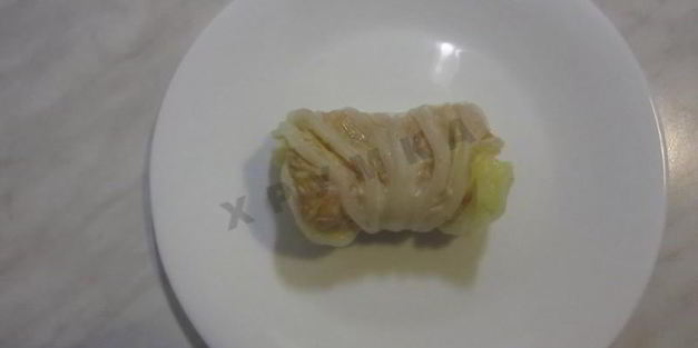 голубцы из пекинской капусты в кастрюле