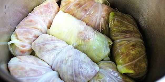 голубцы с мясом и рисом