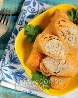 Голубцы в микроволновке