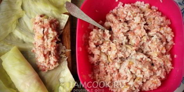 голубцы в микроволновке