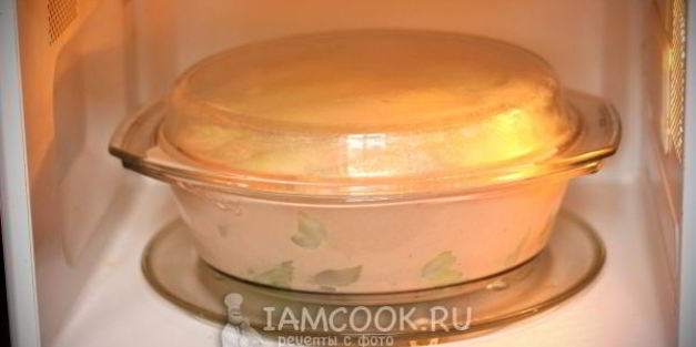 голубцы в микроволновке