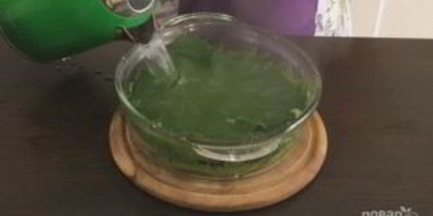 голубцы в виноградных листьях