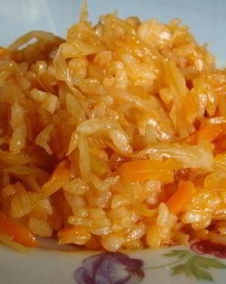 Ленивые голубцы в мультиварке