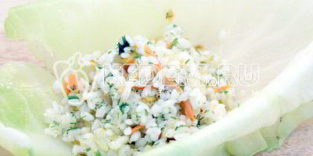 постные голубцы