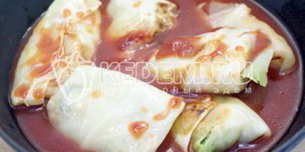 постные голубцы