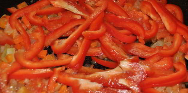 гречневая лапша с морепродуктами