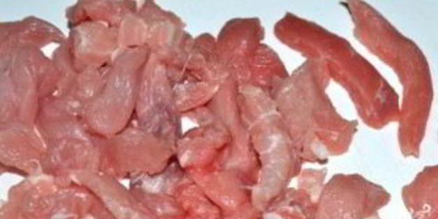 гречневая лапша со свининой и овощами