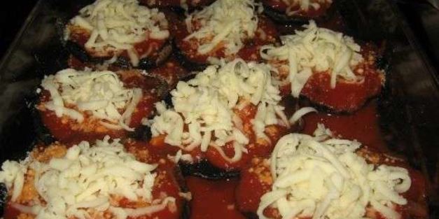 грибы запеченные с сыром