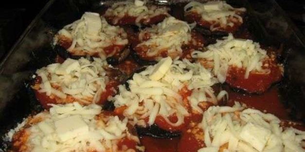 грибы запеченные с сыром