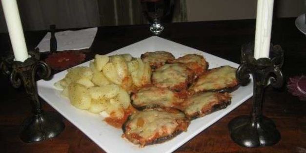 грибы запеченные с сыром