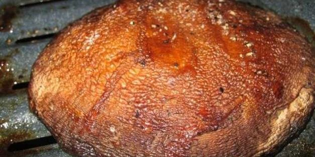 грибы запеченные с сыром