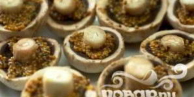 шампиньоны фаршированные