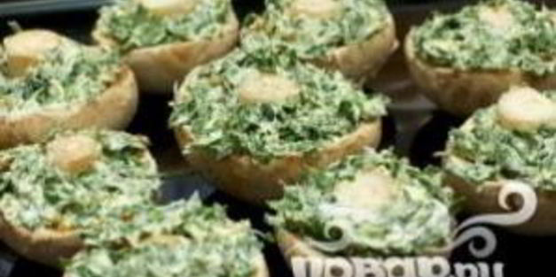 шампиньоны фаршированные