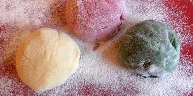 итальянские трехцветные ньокки — картофельные клецки