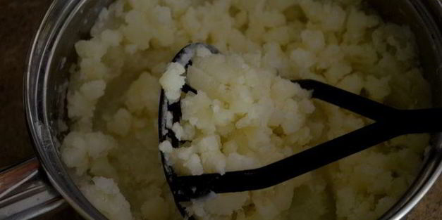 картофельное пюре en croute