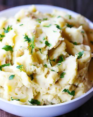 Картофельное пюре на воде