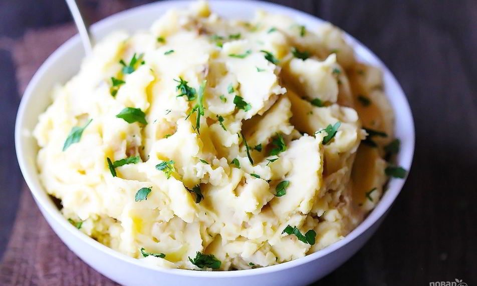 Рецепт картофельное пюре на воде