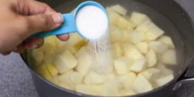 картофельное пюре на воде