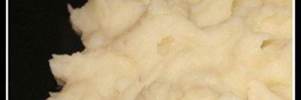 Картофельное пюре с чесноком