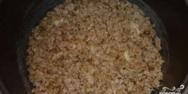 картофельное пюре с фаршем в мультиварке
