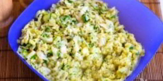 картофельное пюре с капустой