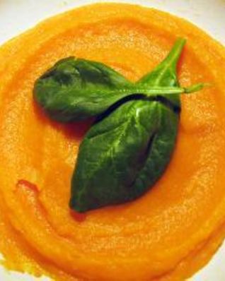 Картофельное пюре с морковкой