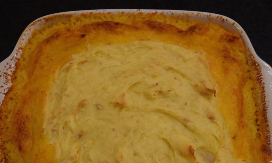 Рецепт картофельное пюре с мясом