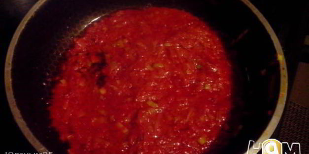 картофельные клецки в соусе с луком-пореем