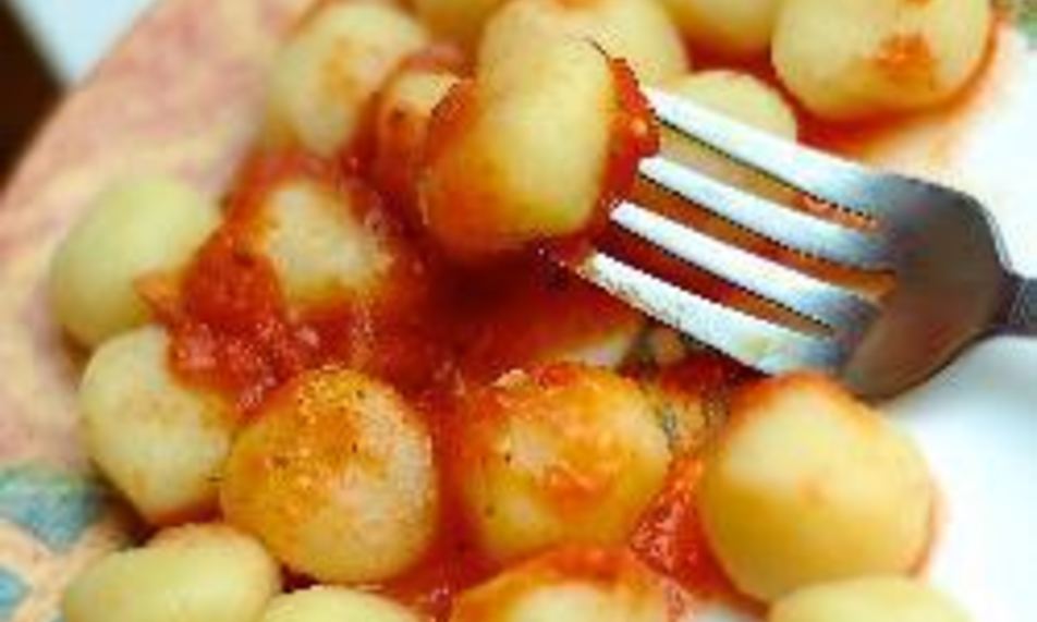 Рецепт картофельные ньокки с томатным соусом