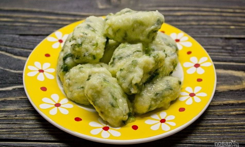 Рецепт картофельные ньокки со шпинатом и укропом