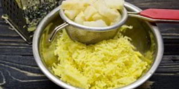 картофельные ньокки со шпинатом и укропом