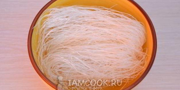 китайская лапша с овощами