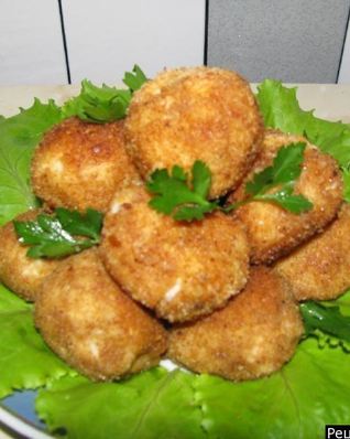 Клецки из куриного филе с луком