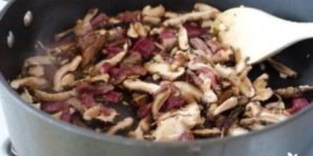 корейская лапша с мясом