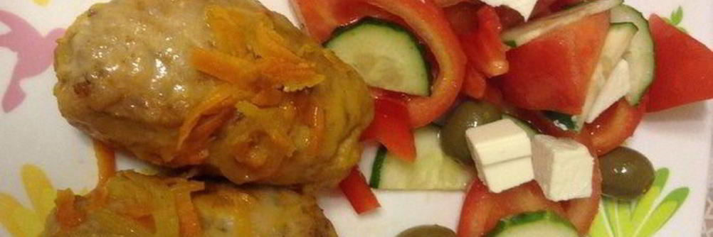 Гречаники с индейкой