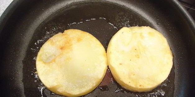 котлета с картофельным гратеном