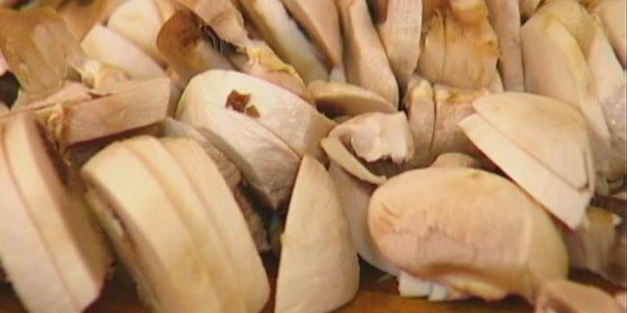 котлетки из гречки с грибами и петрушкой