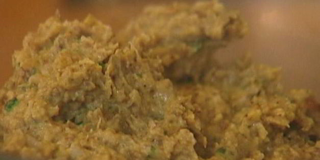 котлетки из гречки с грибами и петрушкой