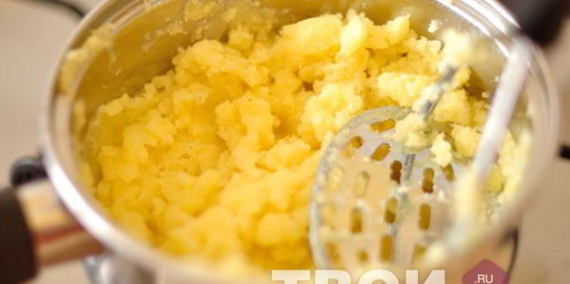 котлетки из картофеля и тунца