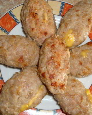 Котлетки с сюрпризом