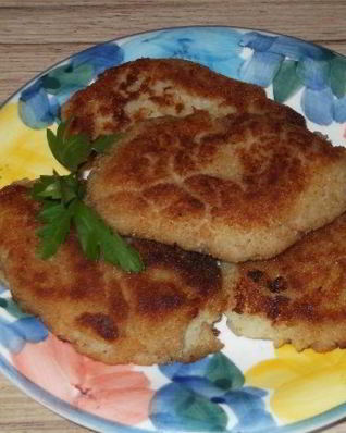 Котлеты из фарша минтая