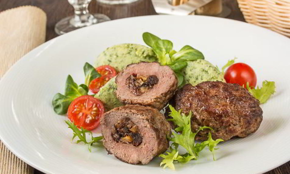 Рецепт котлеты из говядины с черносливом и орехами